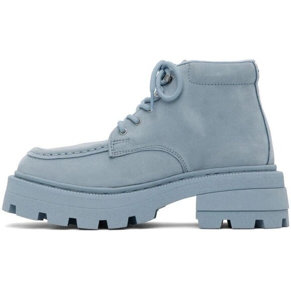 Eytys Tribeca Lace-Up Boots 36 US 6 Womens Sky Blue - Picture 16 of 16